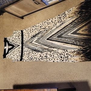 Chicos Chevron Maxi Dress